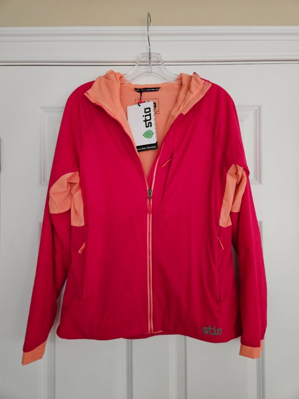 NWT Stio Alpiner Hooded Jacket Pink Verbena - Women's M